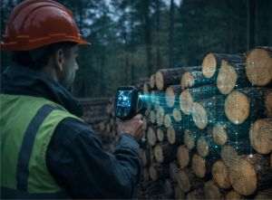 Scanarea laser intră în silvicultură: tehnologia GeoSLAM măsoară lemnul cu o eroare minimă